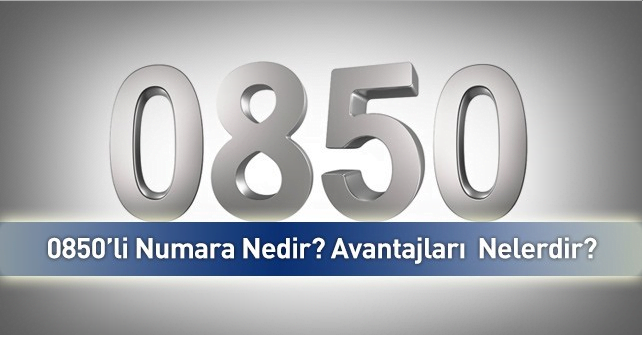 0850 numara